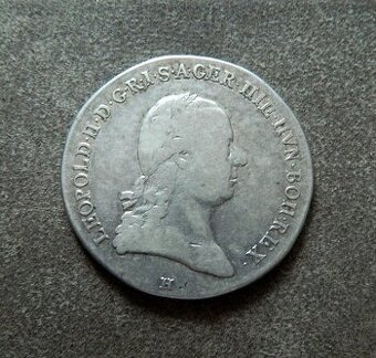 Predám 1 toliar 1791 H Leopold I.