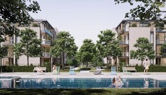 Na Lodenic 2-izb. apartmán s výmerou 50,67 m² s bazénom