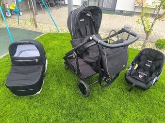 Peg Perego Veloce Modular Set Lounge Black 3 v 1