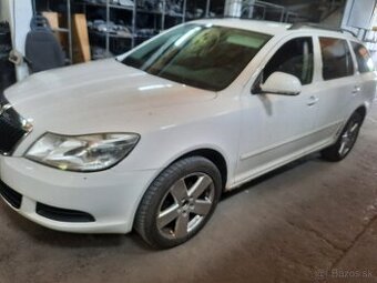 Rozpredam Skoda Octavia 2 1,6tdi 77kw CAY farba biela.