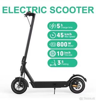 Nová 500W kolobežka Mankeel MK086 - 45 km/h,