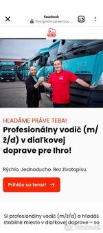 Práca pre vodiča MKD