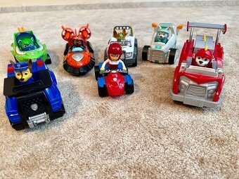 Predám 7 vozidiel Paw Patrol