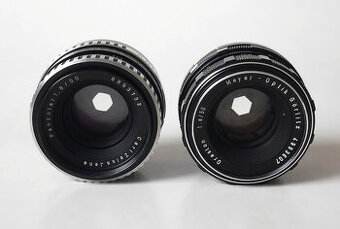 PANCOLAR 50/1.8 M42 a ORESTON 50/1.8 M42