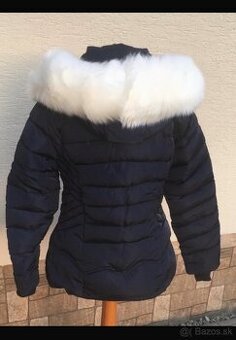 Zateplená bunda na zimu dámska veľ. S
