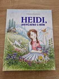 Knihy krásne  pre deti NOVÉ heidi, zornicka