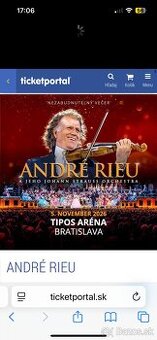 Andre Rieu koncert 21.11.25 o 19.30 h