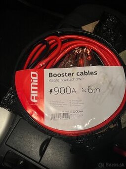 AMIO Štartovacie káble 900A - 6m
