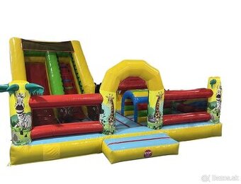 Nafukovací domček ŽLTÉ SAFARI