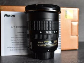 Nikon AFS 12-24 f/4 G ED DX top stav