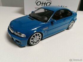 Prodám model BMW M3 E46 blue Ottomobile