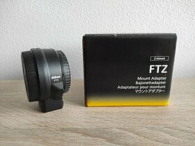 Nikon adaptér FTZ, zánovný stav