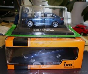 ŠKODA OCTAVIA 4  a  SUPERB 2 kombi , DE AGOSTINI, IXO, 1:43