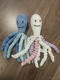Háčkované chobotničky pre novorodencov