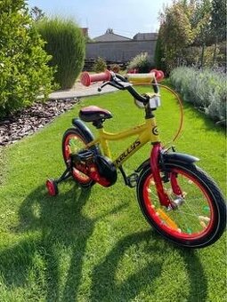 KELLYS DETSKÝ BICYKEL WASPER YELLOW 16"