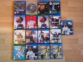 Predám Hry na Xbox One a PS4