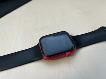Apple Watch 6 44mm hodinky RED