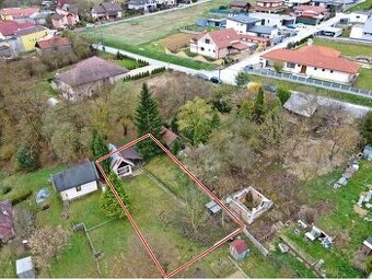 Pozemok s rozlohou 455m2, s chatkou, predaj, Košice – okolie