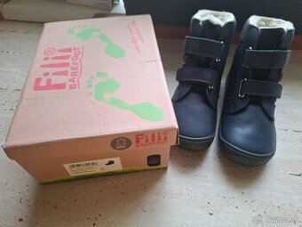Zimné topánky barefoot Filii 31