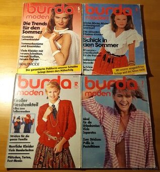 Stare casopisy Burda