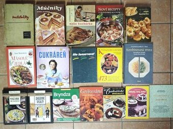 17 kuchárskych kníh spolu za 5€