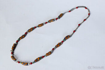 Náhrdelník z afrických goráliek