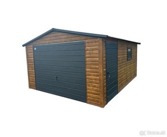 Plechová garáž 4x5m