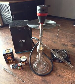 Vodná fajka Aeon Edition 4 Lounge Clear + príslušenstvo - 1