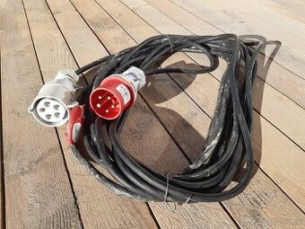 gumové káble 5x2,5 s koncovkami - 1