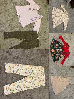 Predám balík oblečenia pre dievčatko veľkosť 80 - 9-12 mes.