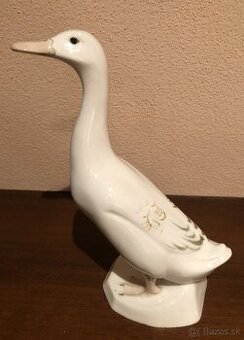 091 –  Royal dux , soška , porcelán, Kačica