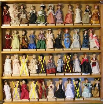 porcelanova babika damy minulych epoch