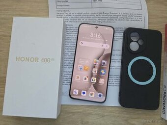 Honor 400 8GB/512GB, cierny,top stav, zaruka