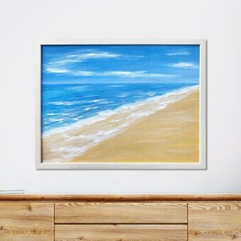 Obraz: More a pláž