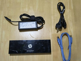 HP 3005pr USB 3.0 Port Replicator + 65W adaptér + USB kábel