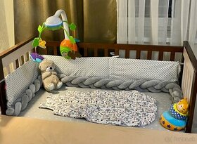Detská postieľka s novým matracom 60x120