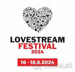 Lovestream 3-dňové vstupenky
