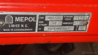 Predám malotraktor Vari, typ JM 4-003