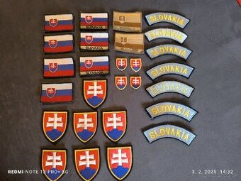 Nášivky SLOVAKIA OSSR