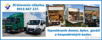 Potrebujete vypratať nehnuteľnosť? 0915 667 227.