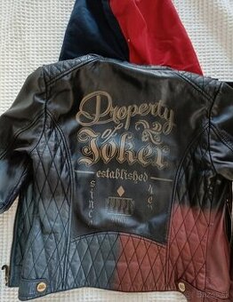Harley Quinn kožená bunda