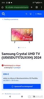 Televízor Samsung UE75DU7172