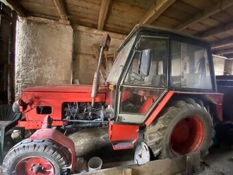 Traktor, obracačka, kosačka