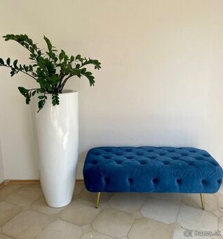 glamour Biela luxusna vaza 105cm - 55%