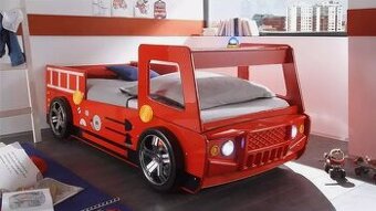 Detská posteľ - hasičské auto