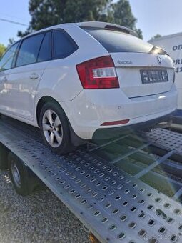 Rozpredám Škoda Rapid Spaceback 1.2Tsi 81kw CJZD