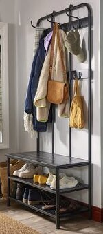 Police na topánky / stojan na kabáty/ botník PINNIG IKEA