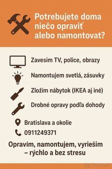 Opravím, poskladám, zmontujem