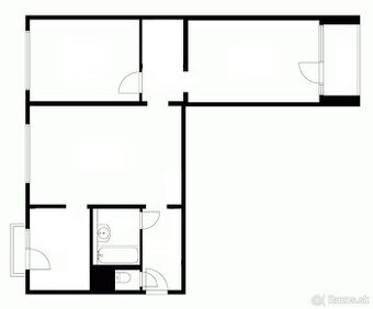 REZERVOVANÉ  3 izbový byt, 68m², B. Němcovej, Košice-Sever