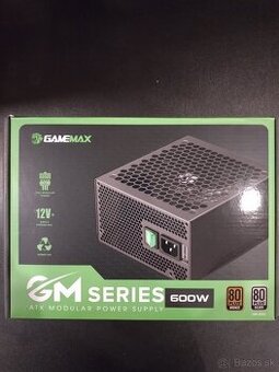 GameMax GM- 600W Modular - Nový v záruke